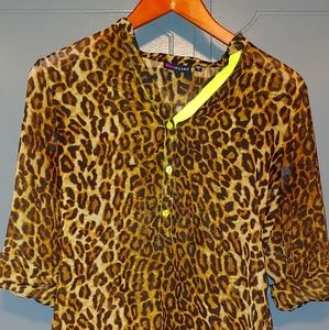 Leopard Blouse